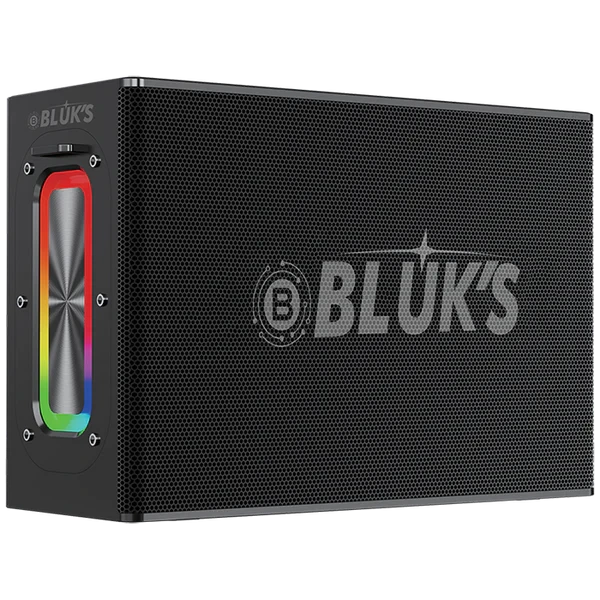 BLUK’S BX-186 BassMax Bluetooth Wireless Speaker – Portable Speaker with Deep Bass