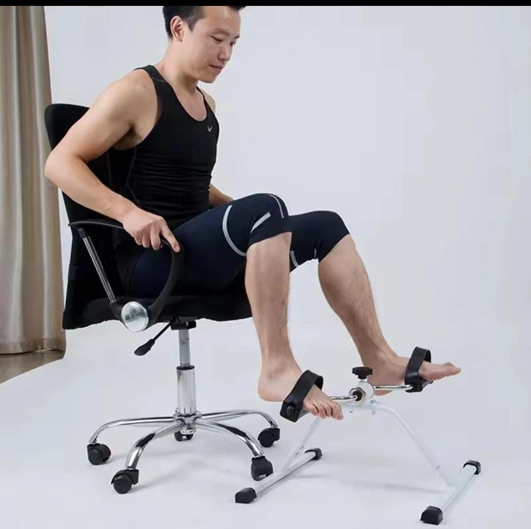 Portable Pedal Exercise Cycle Mini Bike for Legs & Arms – Home Fitness Under Desk Workout & Rehabilitation Trainer
